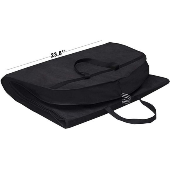 54" Trifold Dress Garment Bags for Travel Gusseted Suit Cover with 2 Large Mesh - Picture 6 of 9